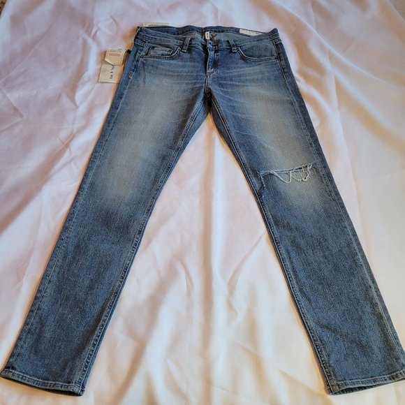 rag & bone Pants - Rag & Bone The Dre Boyfriend Skinny Women's Size 29 Jean New With Tags